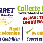 A vos agendas !!! / PERRET RHONE ALPES collecte 2025 PPNU/ 3 dates 5 sites